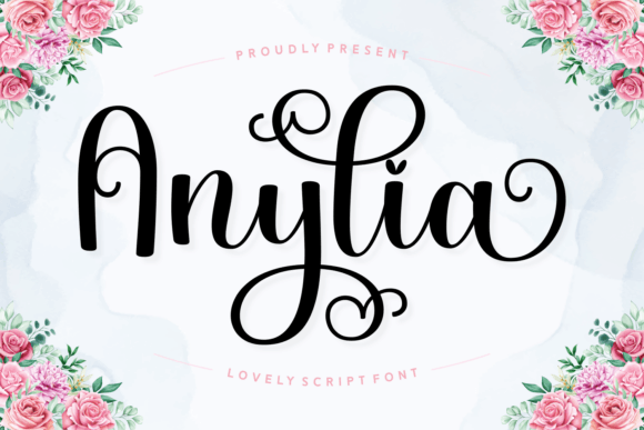 Anylia: A Script Font with Elegant Swirls for Standout Designs