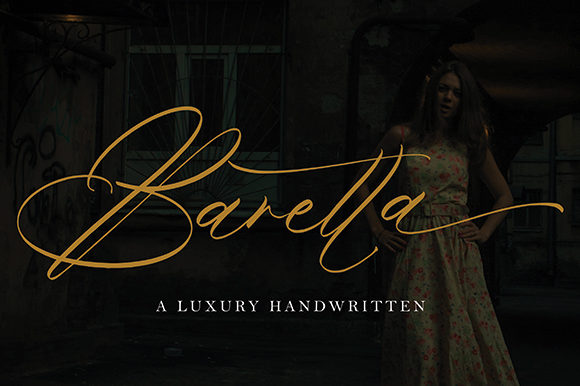 Baretta: The Elegant Script Font for Modern Designers