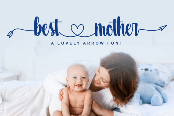 Best Mother: A Modern Script Font with Flowing Elegance