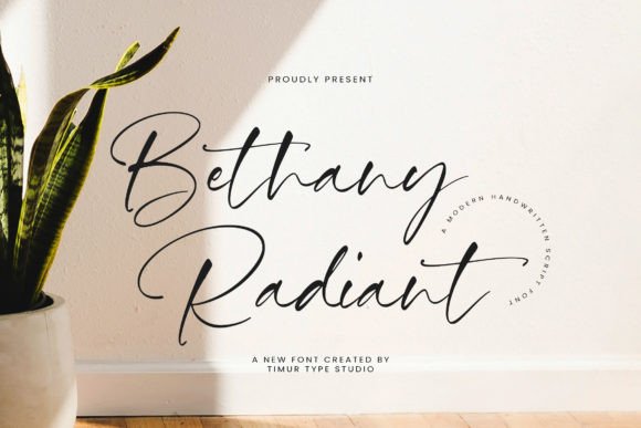 Bethany Radiant: The Expressive Script for Modern Brands