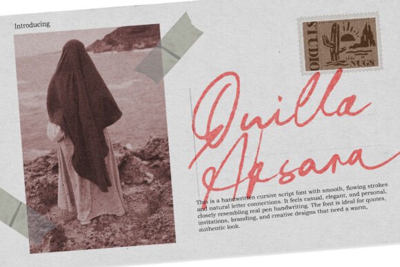 Capture Authentic Penmanship with the Quilla Aksara Font