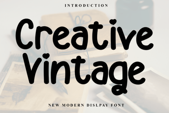 Creative Vintage: The Script Font for Authentic Branding