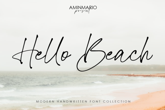 Discover the Authentic Charm of the Hello Beach Font