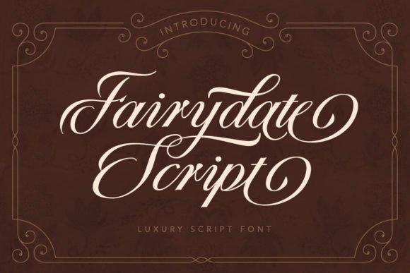 Fairydate: Crafting Elegance with Stylish Script Alternates