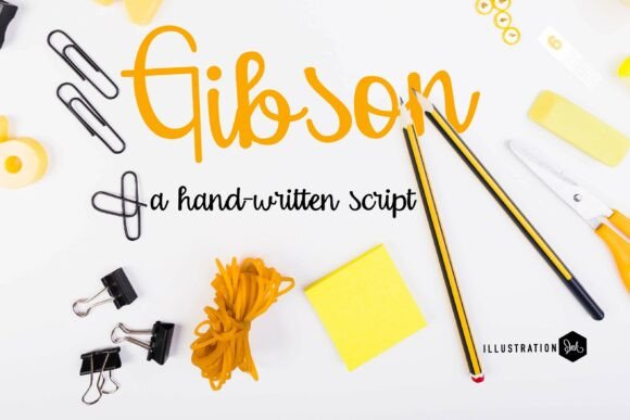 Gibson: The Hand-Crafted Font for Authentic Branding