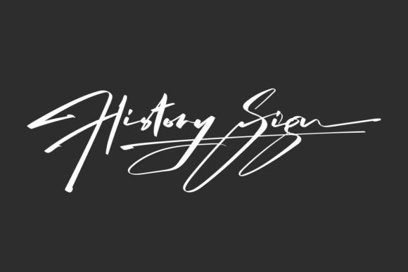 History Sign Font: A Bold Script for Timeless Branding
