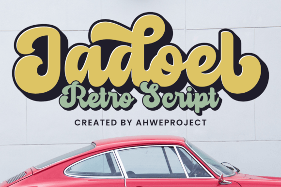 Jadoel: The Retro Script Font for Modern Creators