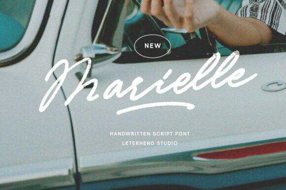 Marielle: The Handwritten Script That Feels Like a Personal Note