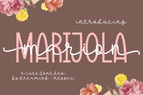 Marion Marijola: A Dual-Font System for Modern Branding