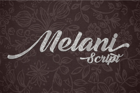 Melani: The Bold Script for Modern Branding