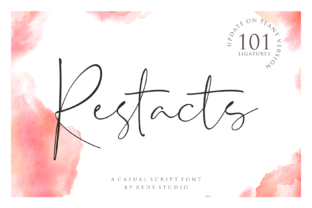 Restacts Family: Blending Bold Style with Soft Script